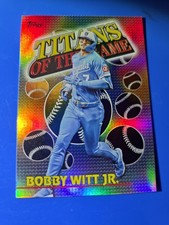 2026 Topps Series 1 Bobby Witt Jr. Titans Of The Game #TOG-16🔥 Kansas City