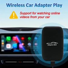 Wireless CarPlay AI box Android Auto WIFI Adapter Converter w/Netflix YouTube US