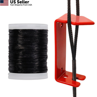 Luoyer Archery Bowstring Separator and Serving Thread Set Peep Red