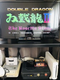 Double Dragon III 3 Nintendo Famicom NES Technos 1991 TJC-ZW Japan Action Retro