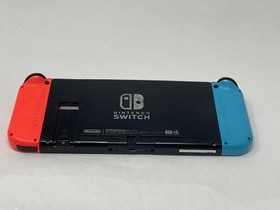 Nintendo Switch with Neon Red and Blue Joy-Con HAC-001 Poor Used
