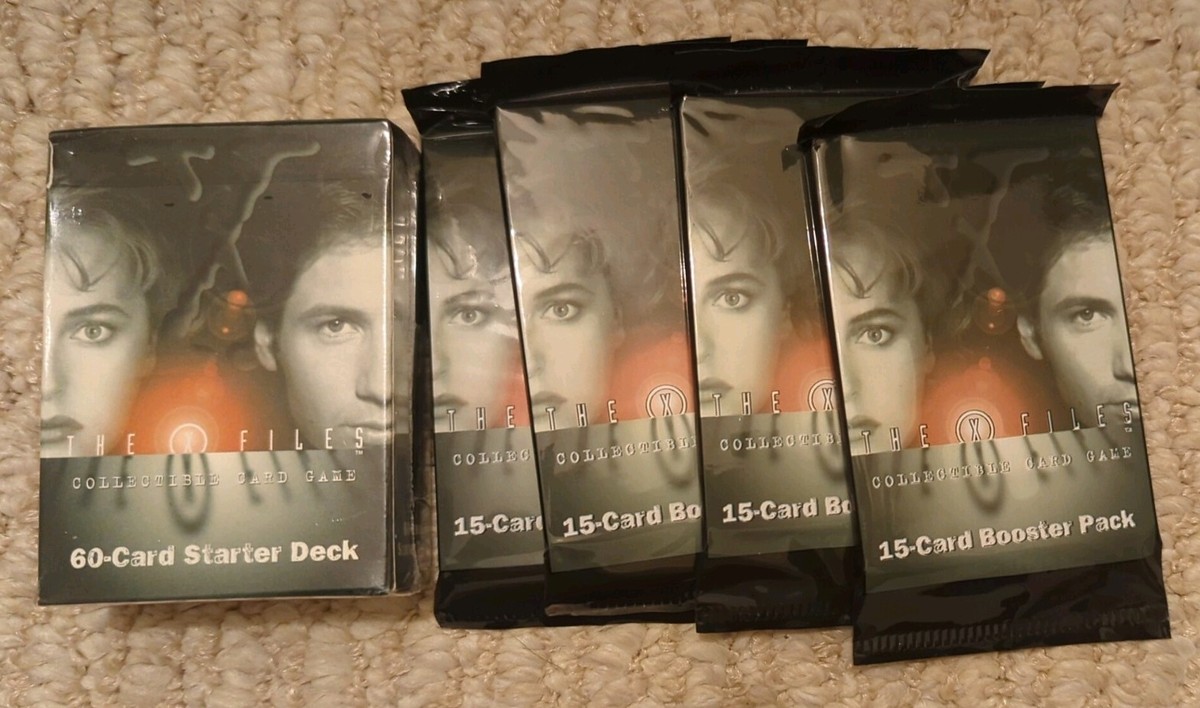 x files booster box The X-Files CCG 15 Card Pack [Toy] Toys & Games This display contains 24 booster packs of 10 cards each for the Yu Yu HakushoTM Collectible Card Game X-Files Collectible Card Game Sealed