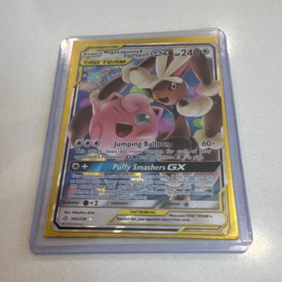 #ad Mega Lopunny amp; Jigglypuff GX Holo EN 165 236 240 HP $25.00