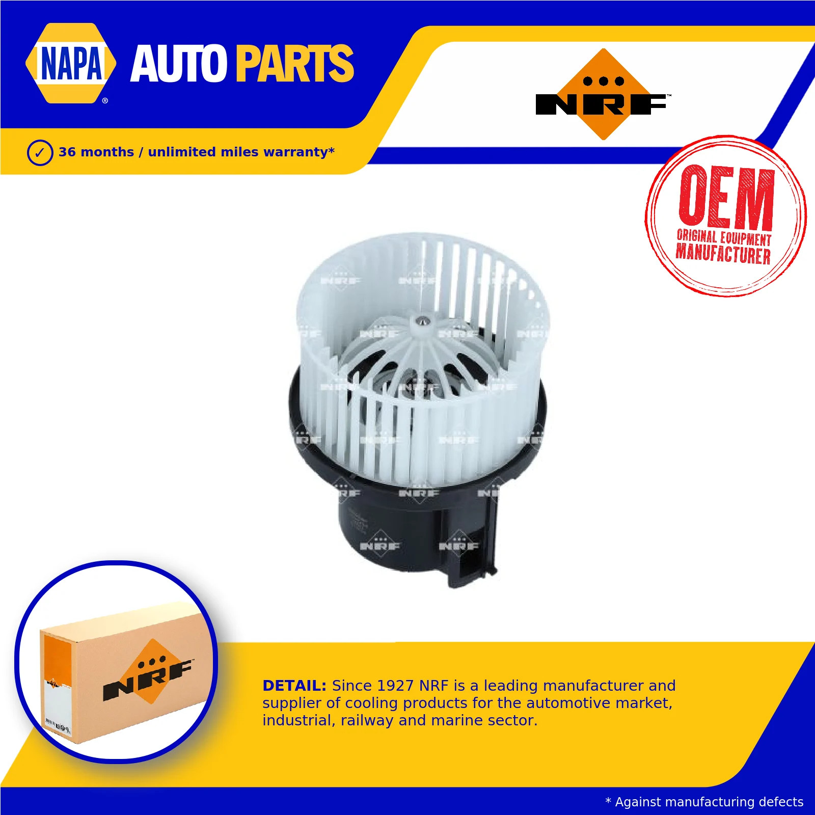Interior Blower Motor fits LAND ROVER DISCOVERY SPORT L550 2.0D 2014 on Heater