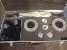 Morris Photo AC Slave Specialist Studio Flash, Bulbs Trunk Set