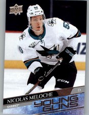 2020-21 #463 Nicolas Meloche Young Guns RC (ref 151134)