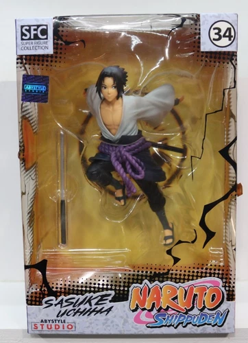 NARUTO SHIPPUDEN  Super Figure Collection SASUKE UCHIHA Figure #34    (10414)