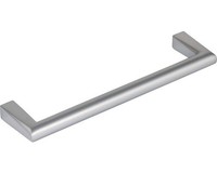 MöBelgriff Metall-Alu Chrom Matt Lochabstand 128 Mm Lxbxh 138X10X34 Mm Stangengr