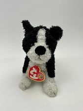 Ty Beanie Baby “Barklowe” the Black and White Dog!  (6.5 inch)