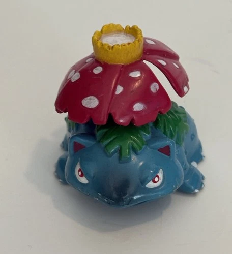 Vintage Venusaur Pokemon Monster  Tomy  Audley Action  Figure Toy 1.5”