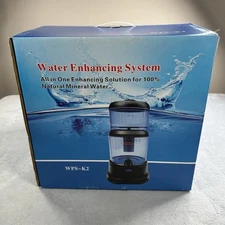 NEW Water Enhancing System 3G Natural Mineral Water Countertop Dispenser WPS-K2