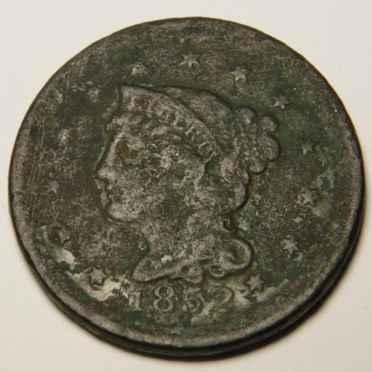 1852 Year Braided Hair Large Cents (1839-1857) for sale | eBay