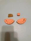 1984 HOT WHEELS ~ ACTION COMMAND STO & GO  Sand bags & gas cans  VINTAGE PART