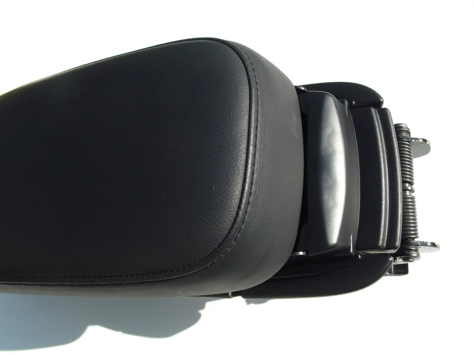 2000-04 Infiniti I30 I35 Pop Up Center Console Cover Black Leather nice used OEM - Image 3 of 4