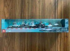 RARE Burago Mercedes AMG Petronas Racing Formula 1 F1 1:43 Scale Collector