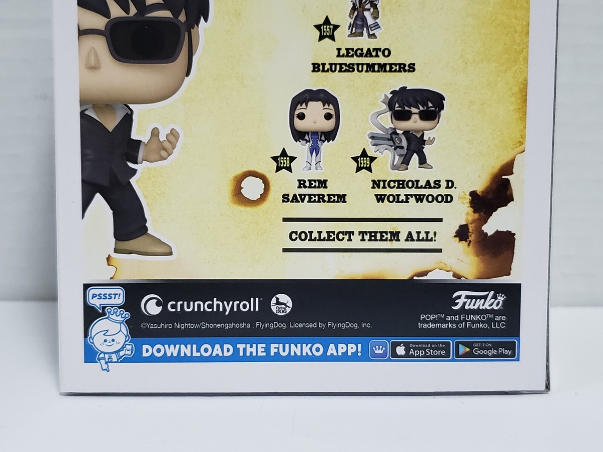 NICHOLAS D. WOLFWOOD - TRIGUN - Funko POP! Animation #1559 Vinyl 
