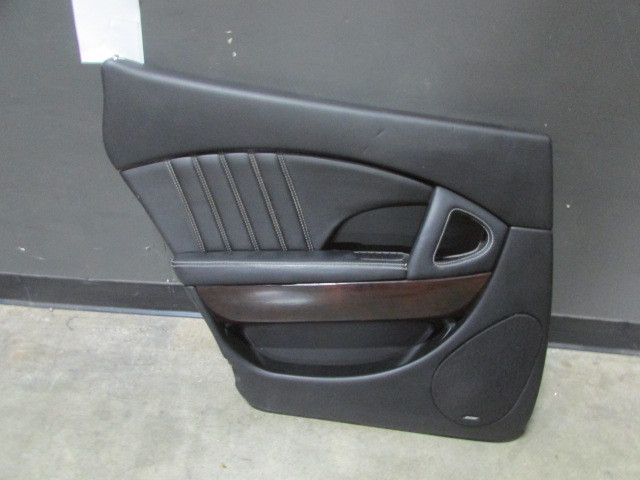 Maserati Quattroporte, LH, Left Rear Door Trim Panel, Black, Used