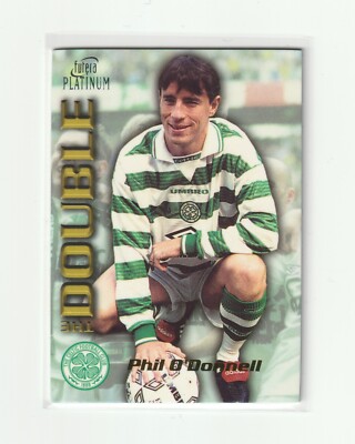 1999 FUTERA PLATINUM THE DOUBLE SILVER /400 [ PHIL O'DONNELL ] CELTIC