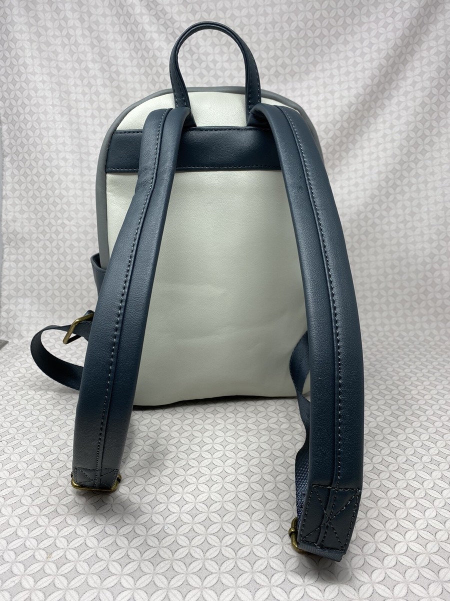 Disney Loungefly Pocahontas Meeko Mini Backpack grey striped rare collectible Loungefly Disney Meeko Pocahontas Gray Black 2025 Mini  main image 3