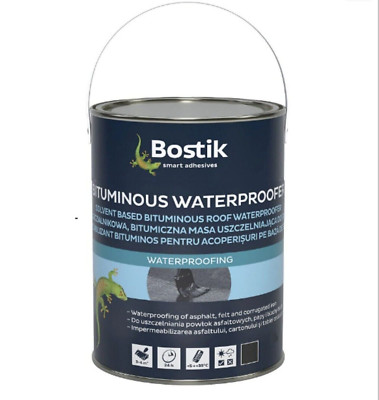 Bostik Premium Grade Bitumenabdichtung Dachbitumen Black Jack 2,5L Dose