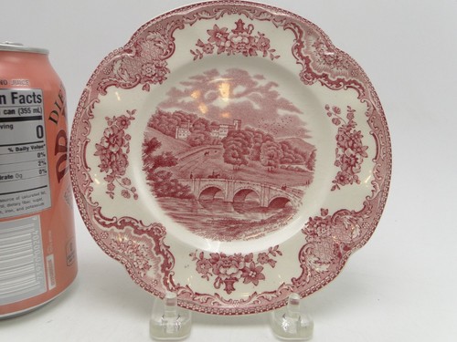 Johnson Bros England Old Britain Castles Pink 6¼in Bread & Butter Plate(s) - Picture 2 of 3