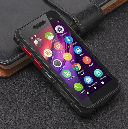 3.8" 4G LTE MINI 6GB +128GB Android Rugged Mobile Walkie Talkie PTT Phone MAXO - Picture 5 of 11