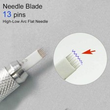 Microblading Permanent Makeup Eyebrow Tattoo Needles Blades High Low 13 Needles