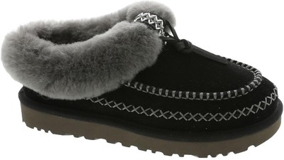    UGG Tasman Alpine Slippers BLACK Suede US 7 Eu 38 New in Box LAST PAIR!