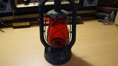 VINTAGE DIETZ MONARCH ROTE KUGEL SCHEUNE BAUERNHOF LATERNE