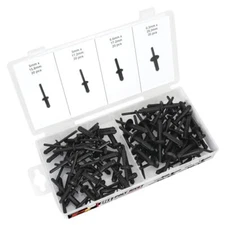 Performance Tool W5250 80Pc Poly Rivet Assortment - Perfect for DIY Projects 