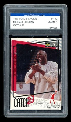 1997-98 UD Collectors Choice Michael Jordan Catch 23 #190 IGS 8 Bulls ES8811