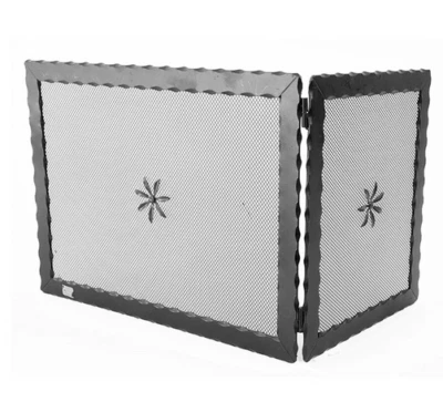 LINEA MARTELLATO CRUCCOLINI PARASCINTILLE angolare varie misure in ferro battuto