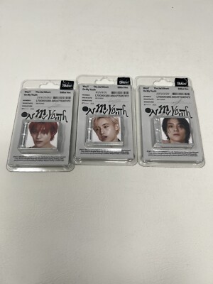 Wayv - On My Youth - SMini Album LOT OF 3 w/Keyring Ball Chain, Music NFC
