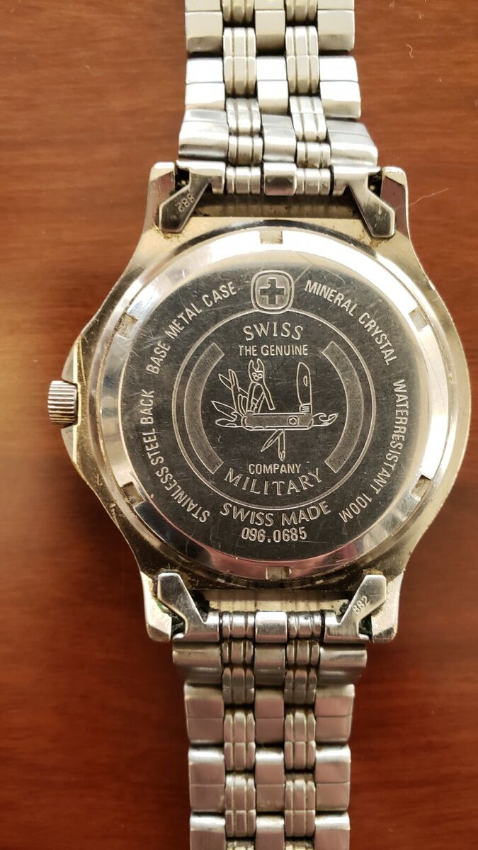 Swiss Military Wenger DateWatch 096.0685 Stainless Steel Swiss Military Wenger DateWatch 096.0685 Stainless Steel