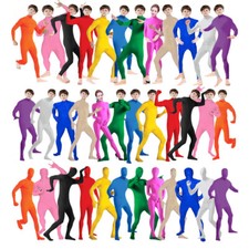 Ganzkörper Haut Anzug Catsuit Halloween Zentai Kostüme Unsichtbar Party Bodysuit