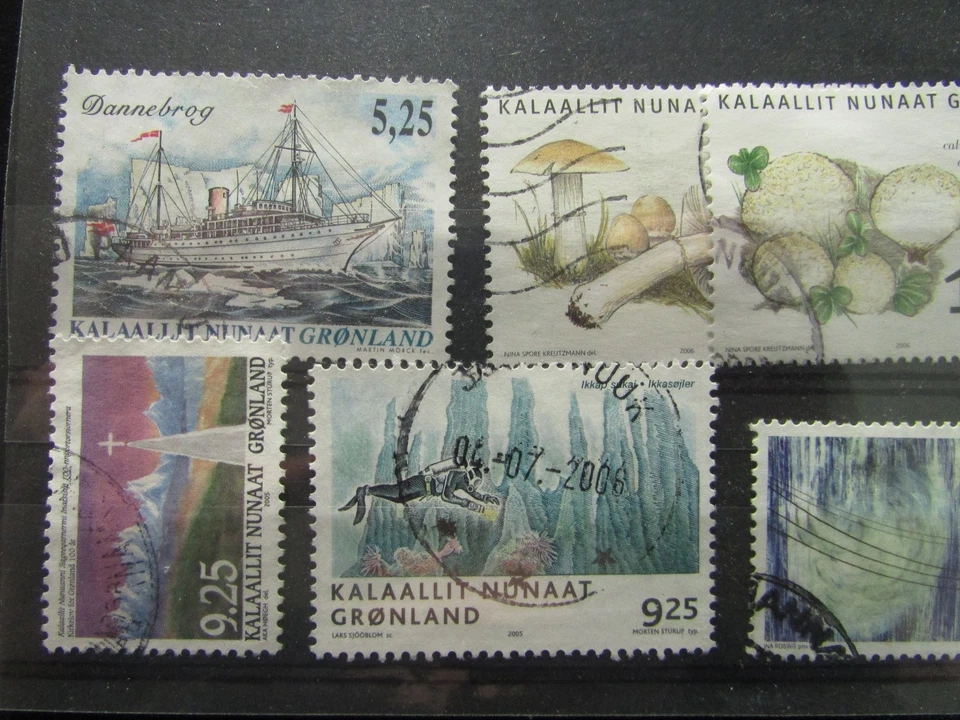 2005-2007 Greenland SC #452//493 Gronland asst used stamps - Image 3 of 3
