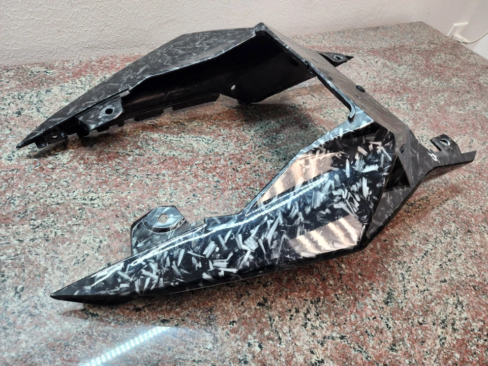 BMW S1000RR S1000R 2013-2020 trasero L/R aspecto carbono forjado 46628552137 Foto 3 de 4