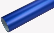 12,6€/m² CHROM MATT BLAU 400 x 152 cm metallic Auto Klebe Folie selbstklebend