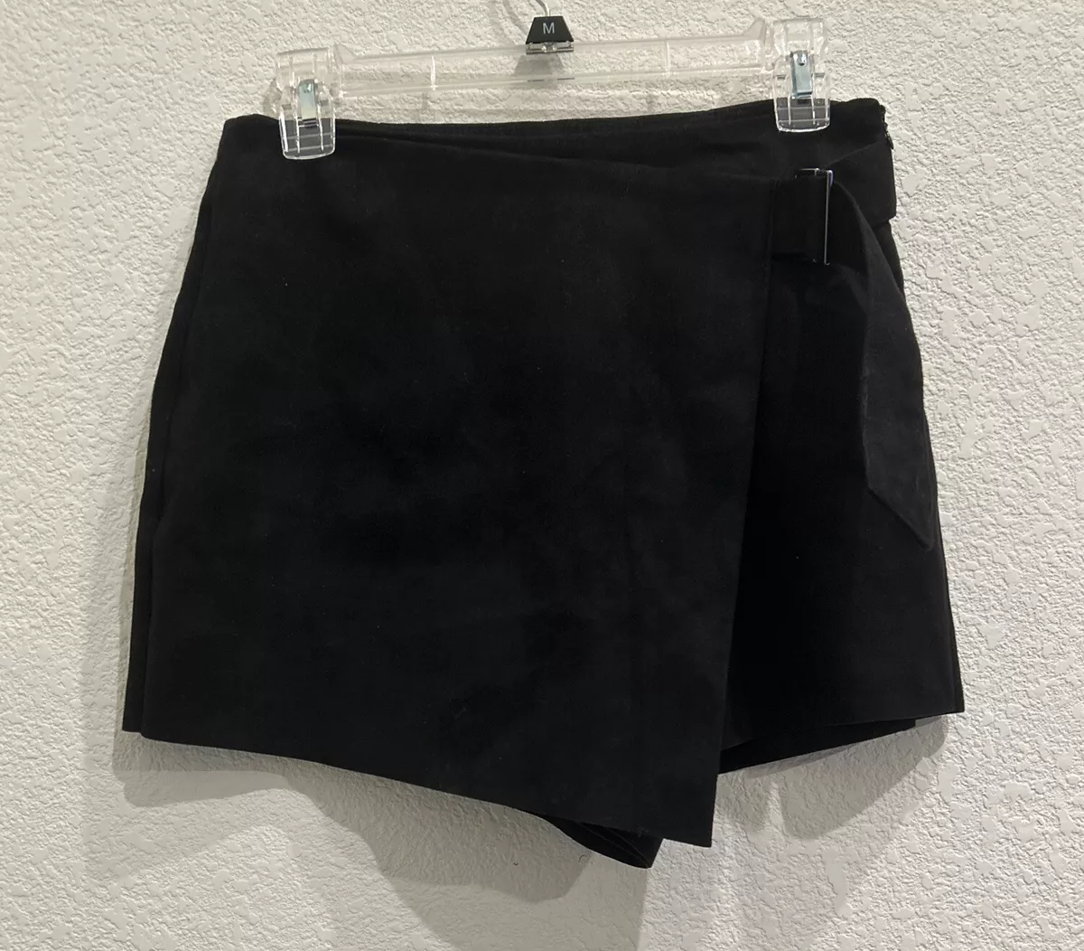 Zara suede sale skort