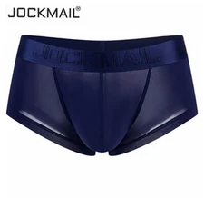 JOCKMAIL Mens Underwear Boxers Cool Ice silk Seamless Soft Sexy Men's Underpants