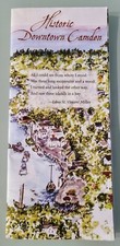 Historic Downtown Camden, Maine Foldable Map New
