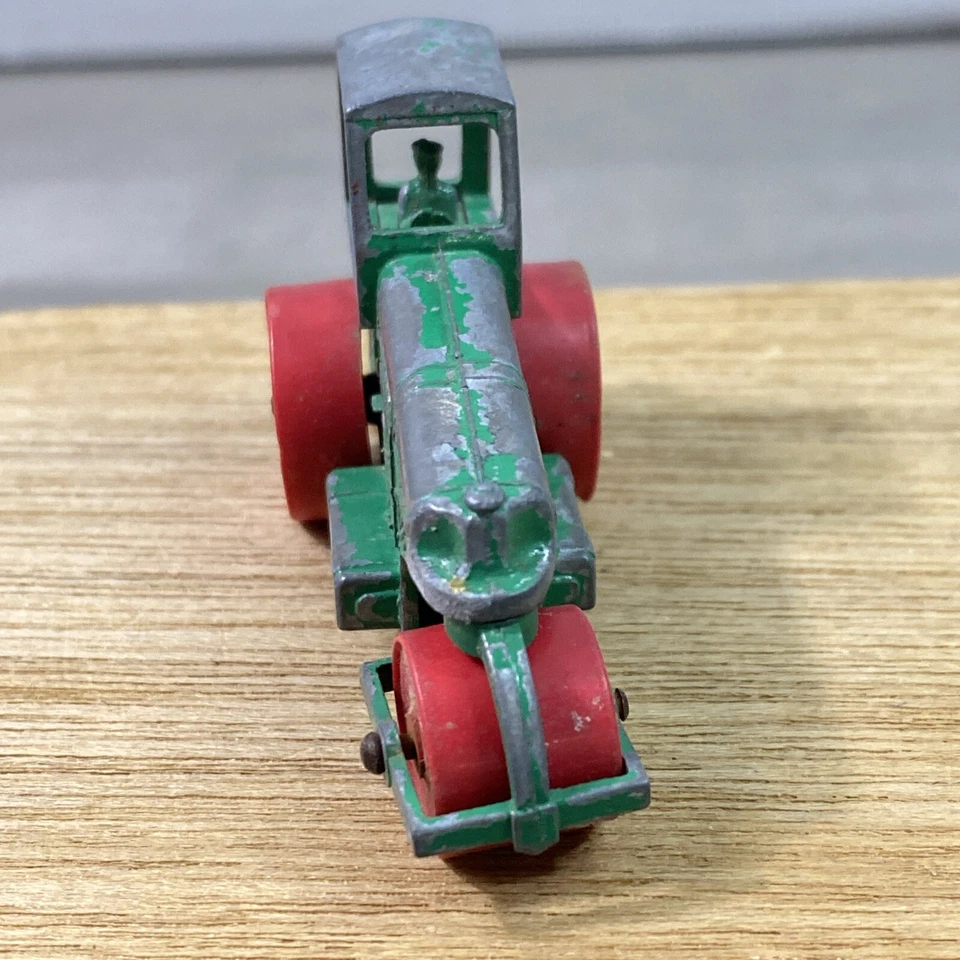 Matchbox Lesney Nº 1 Aveling Barford Road Roller Hecho en Inglaterra Foto 4 de 4