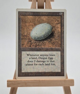 Dingus Egg  Revised - 3. Edition Magic Karte MTG (Dingus-Ei)