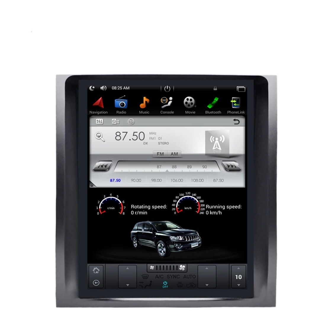 10.4" Android Apple Navigation Multimedia Carplay PX6 For Lexus GX