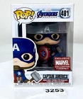 Funko Pop! Marvel Avengers Endgame - # 481 Worthy Captain America w/ Mjolnir