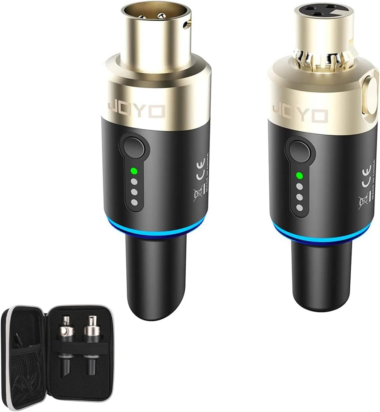 Microphone Wireless Transmitter and Receiver 5.8Ghz Wireless System for Dynamic-image