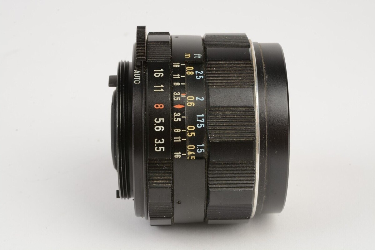 Asahi Pentax Super Multi Coated 28mm F3.5 Lens M42 Mount, Hood+