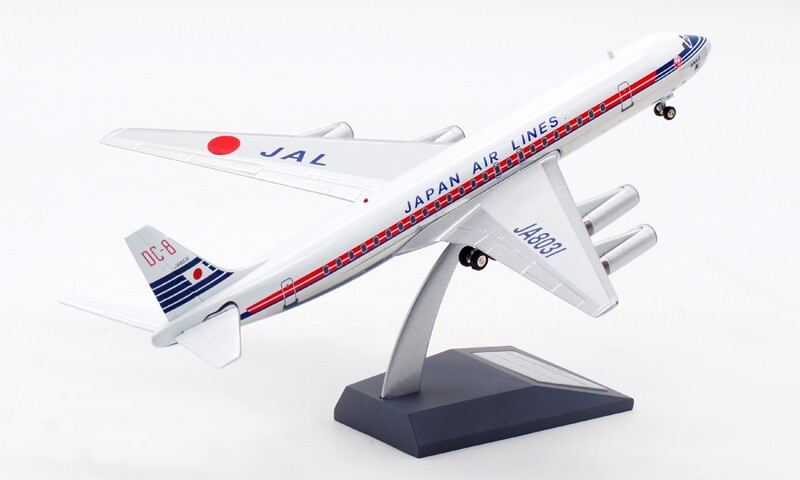 1:200 24CM B-Models JAPAN AIRLINES McDonnell Douglas DC-8-62 Plane Diecast  Model