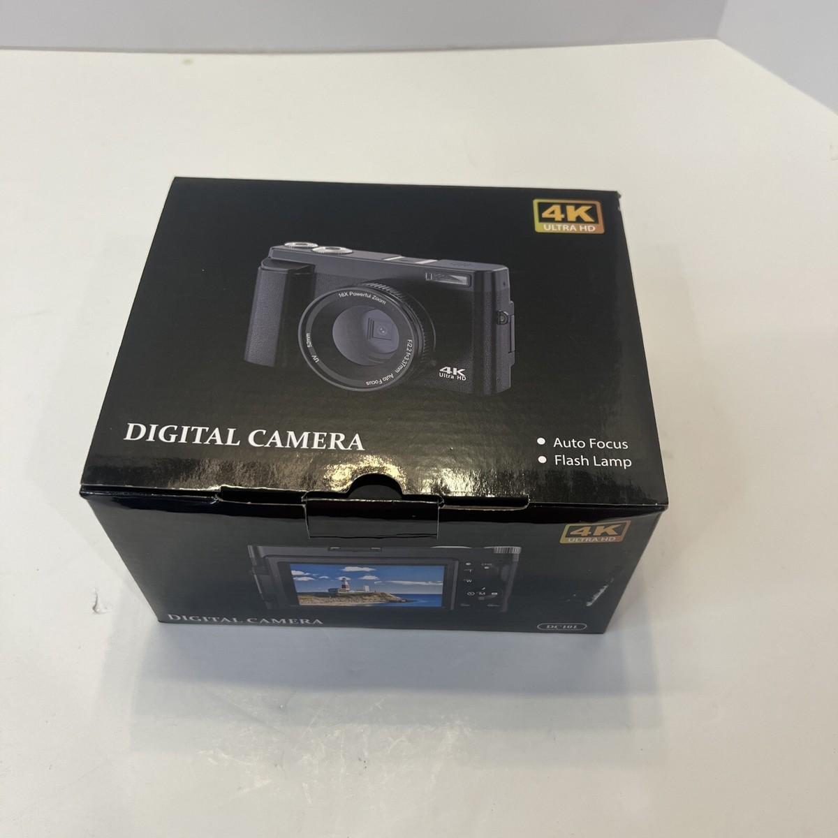 4Kデジタルカメラ DC101 48MP DC101 4K 48MP Resolution 16x Zoom Ultra HD Digital Camera Open Box