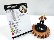 HEROCLIX Spider-Man  Venom Absolute Carnage Common 015 EDDIE BROCK w/Card